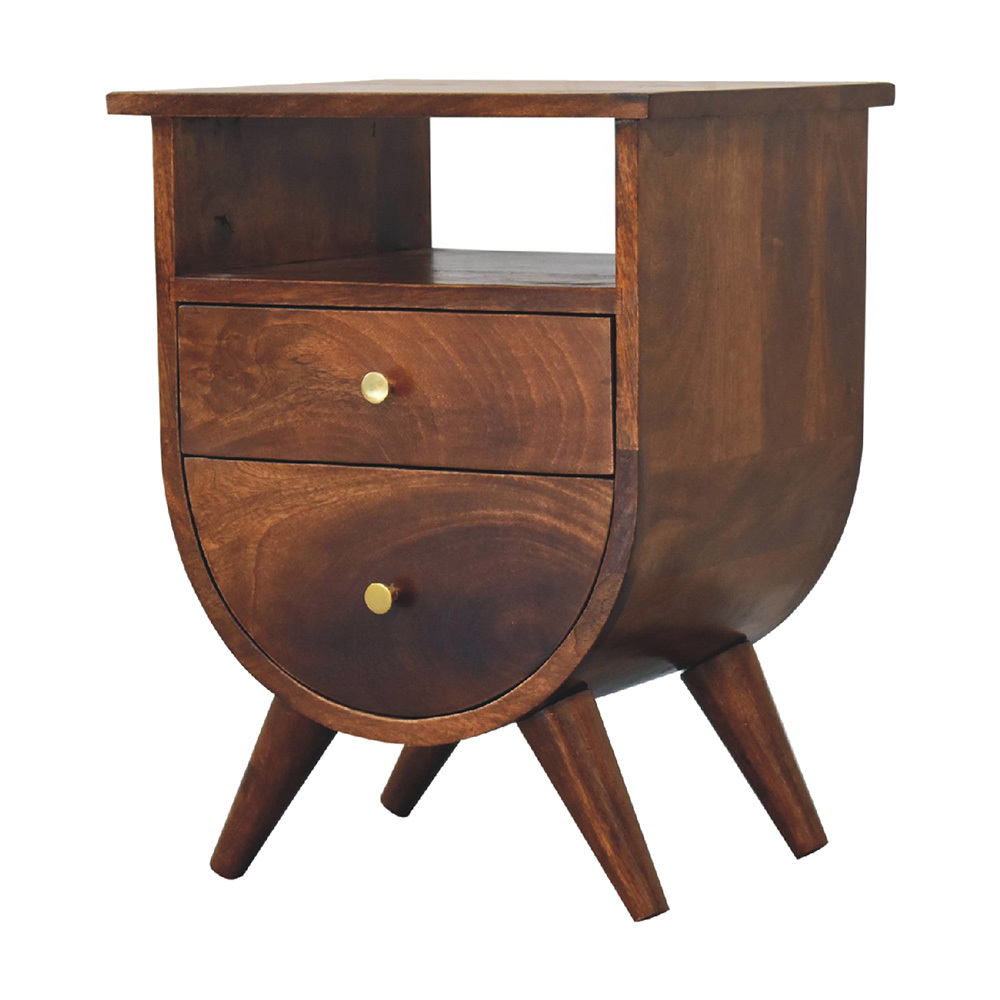 Wyatt Mango Wood Bedside Table
