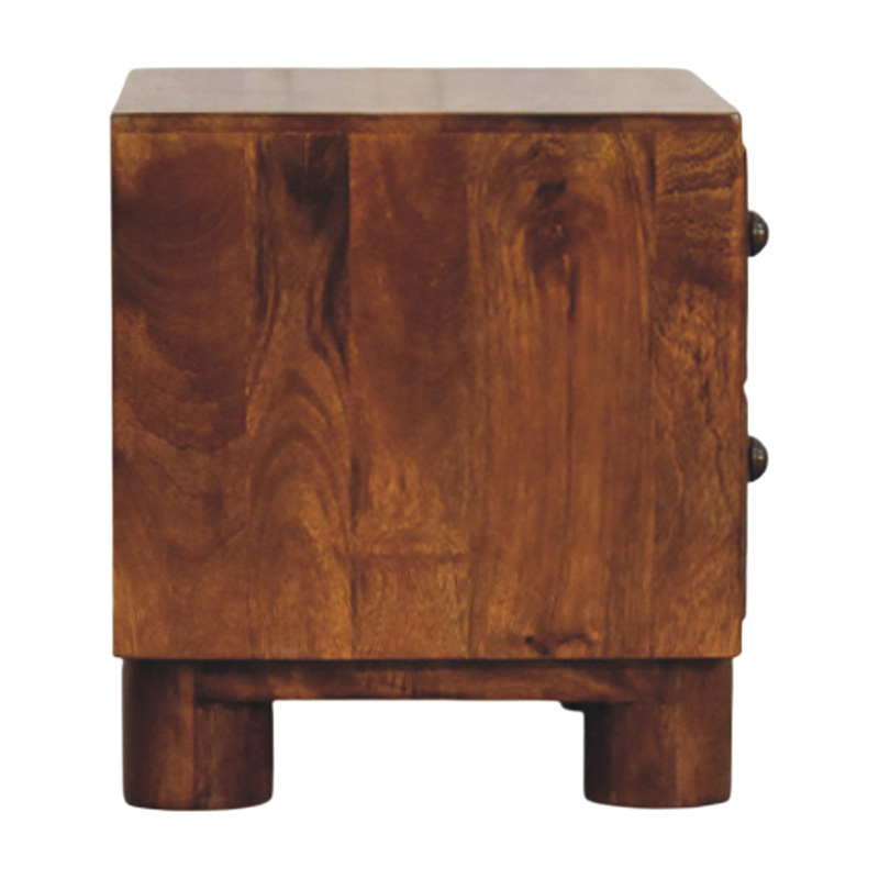 Avery Mango Wood Bedside Table