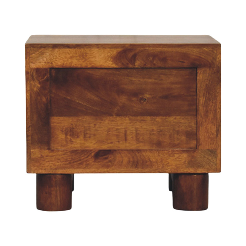 Avery Mango Wood Bedside Table
