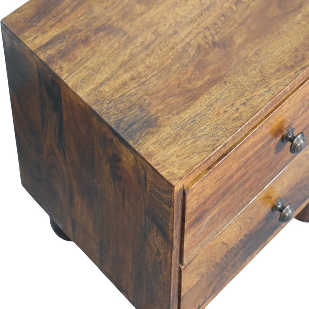 Avery Mango Wood Bedside Table