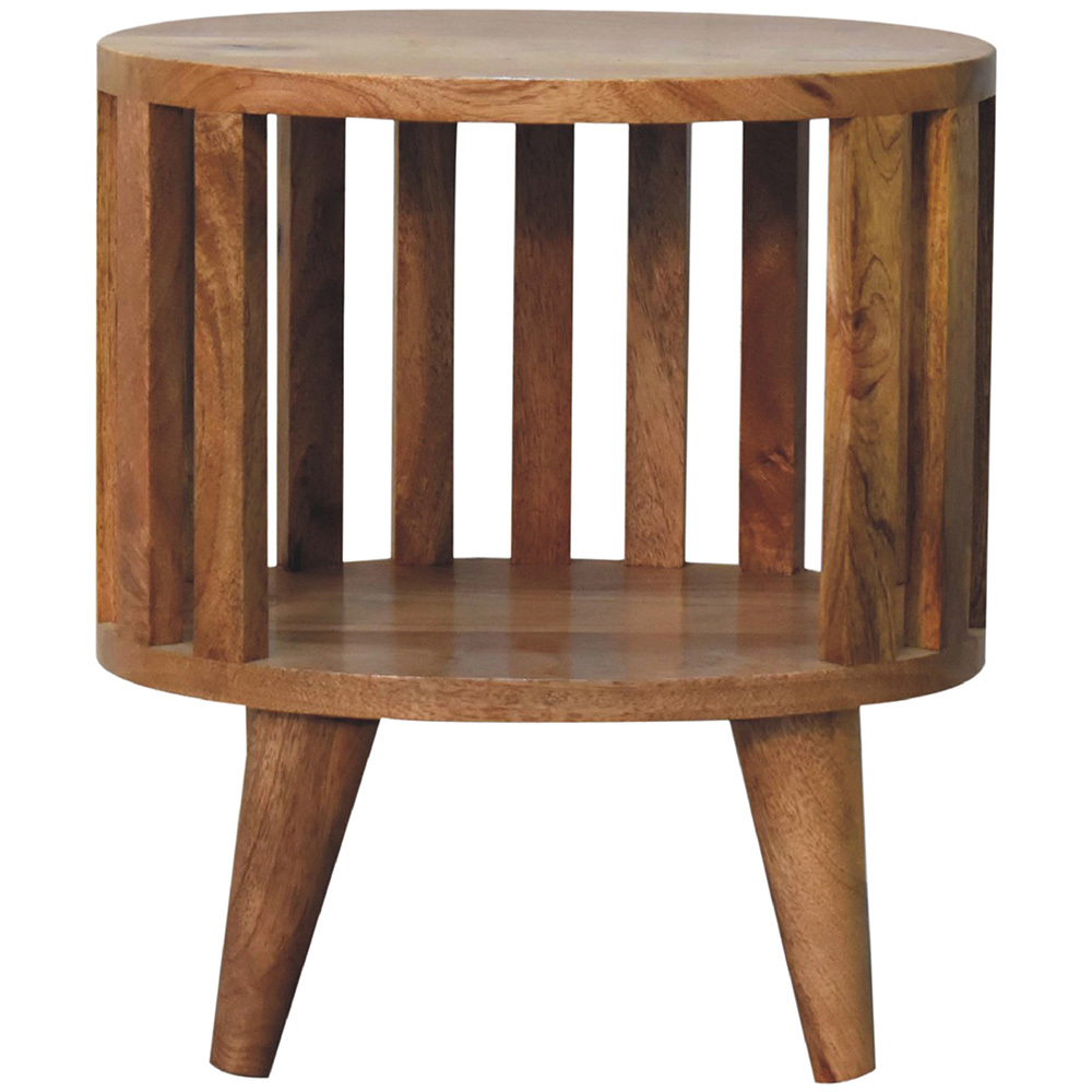 Gardenia 2 Shelf Mango Wood Bedside Table