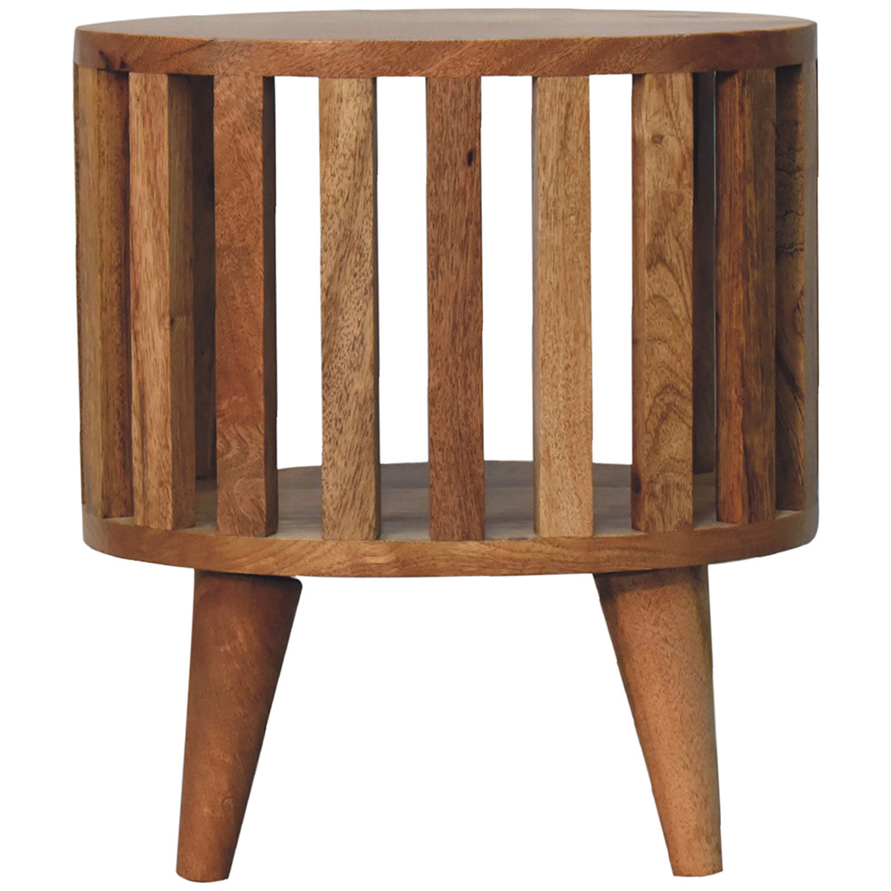 Gardenia 2 Shelf Mango Wood Bedside Table
