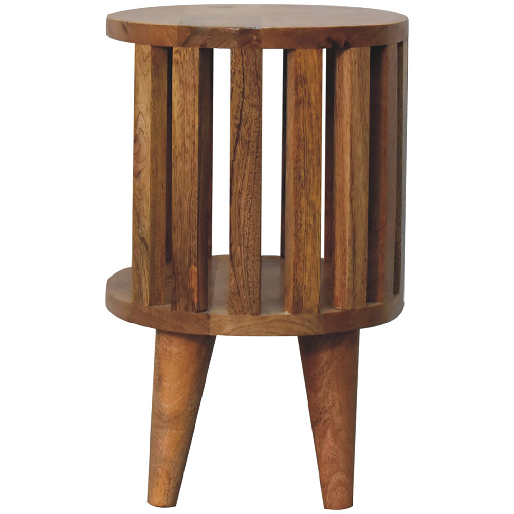 Gardenia 2 Shelf Mango Wood Bedside Table