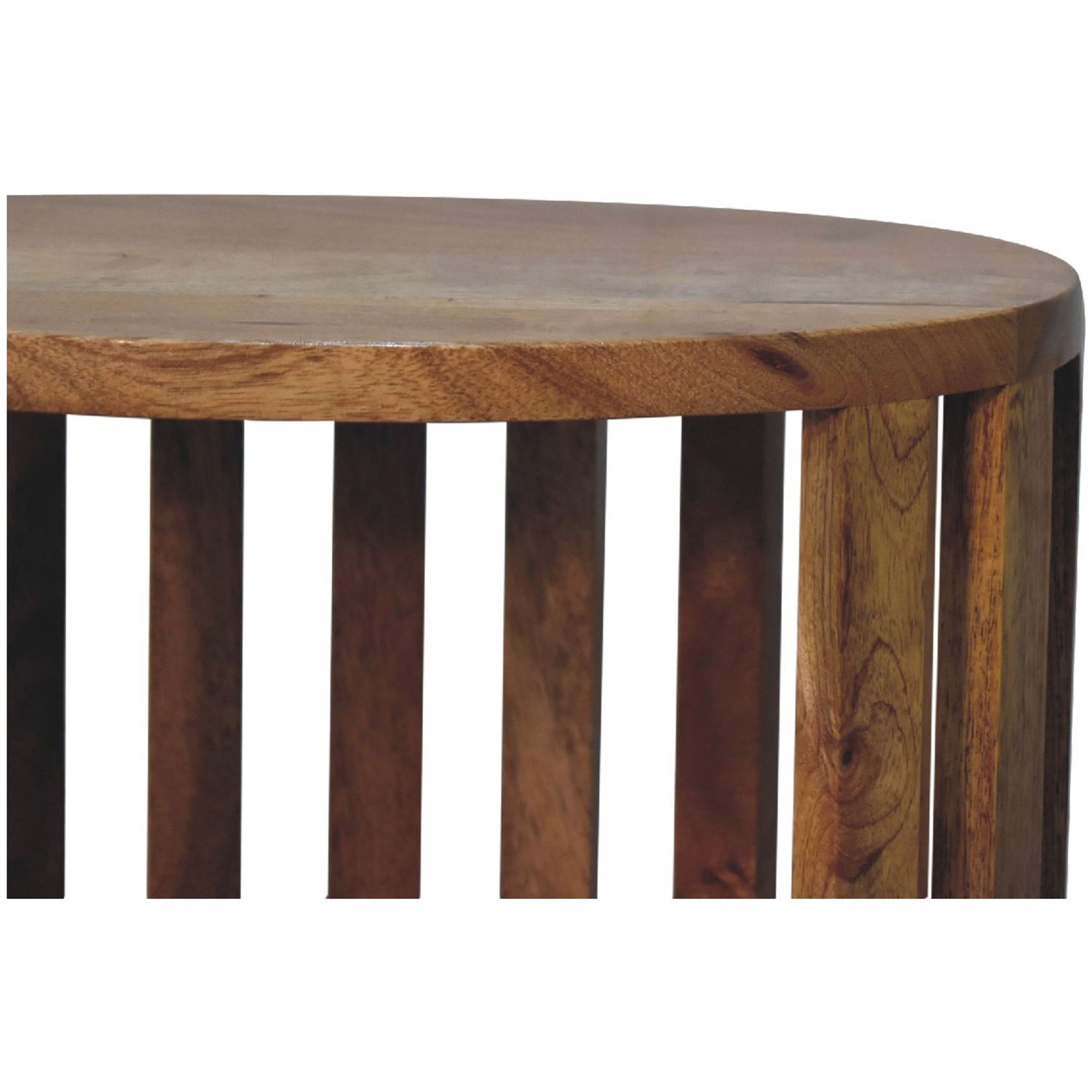 Gardenia 2 Shelf Mango Wood Bedside Table