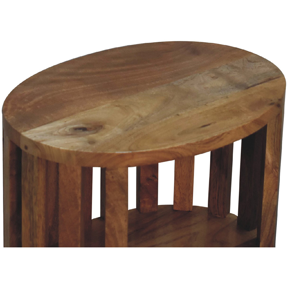 Gardenia 2 Shelf Mango Wood Bedside Table