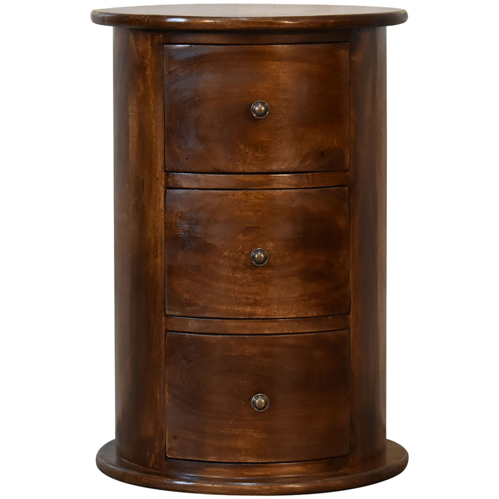 Feline Mango Wood Bedside Table