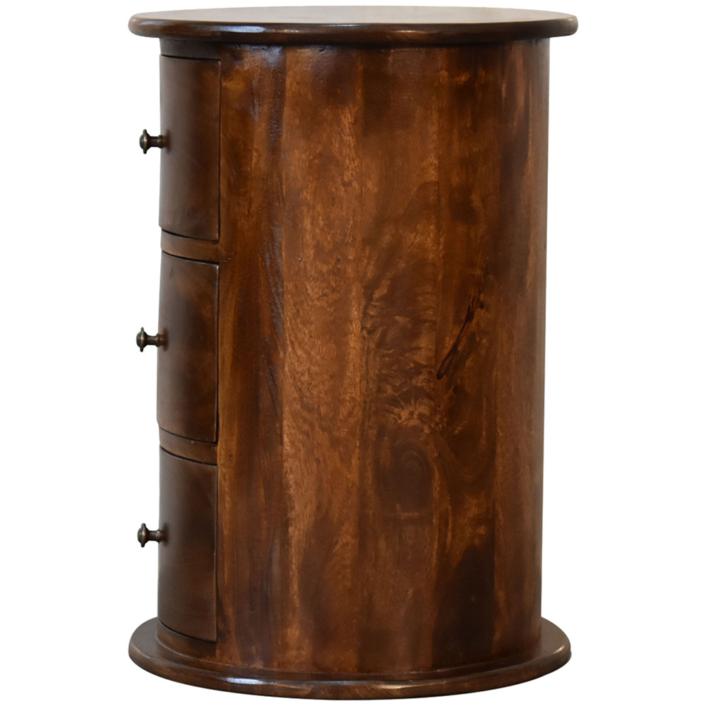 Feline Mango Wood Bedside Table