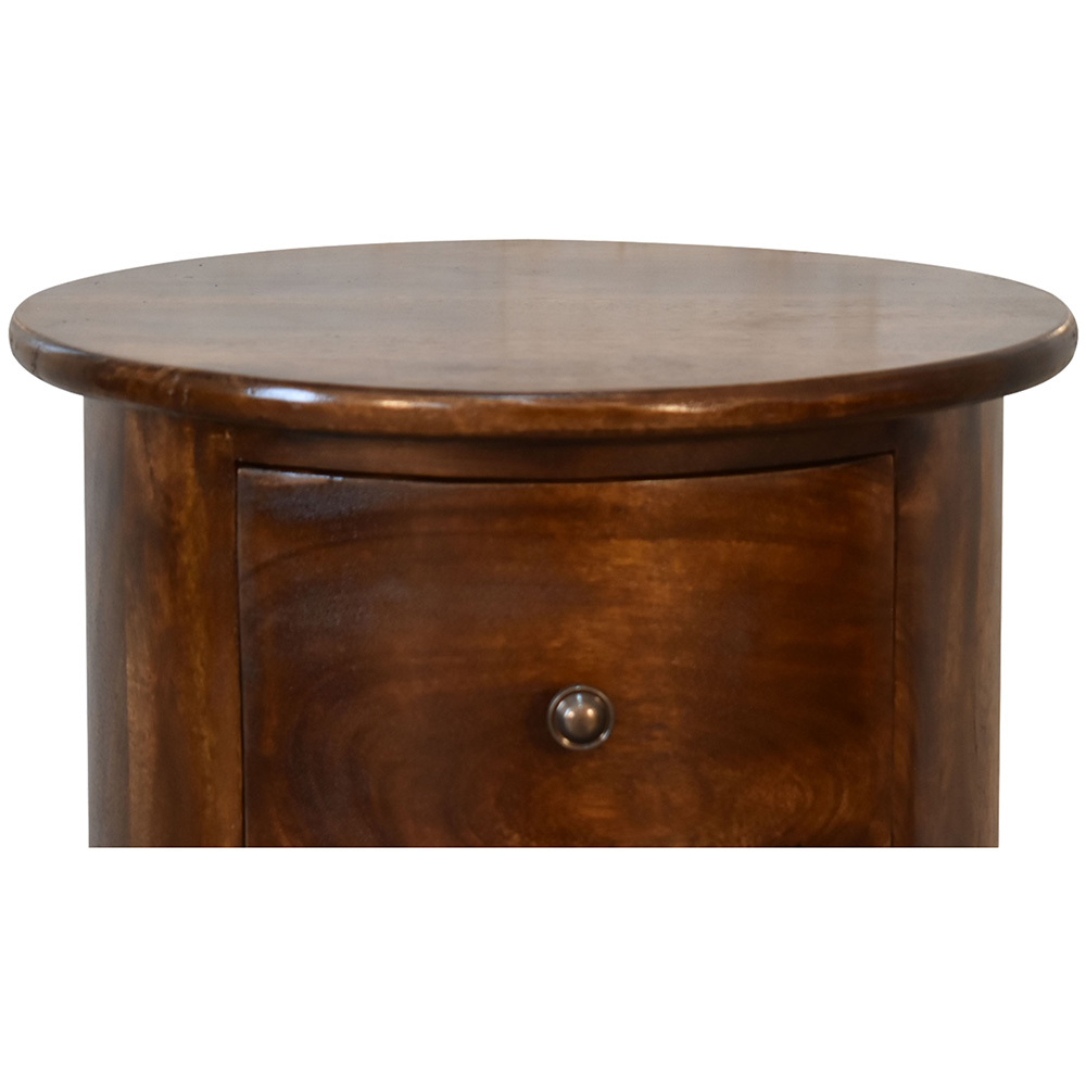 Feline Mango Wood Bedside Table