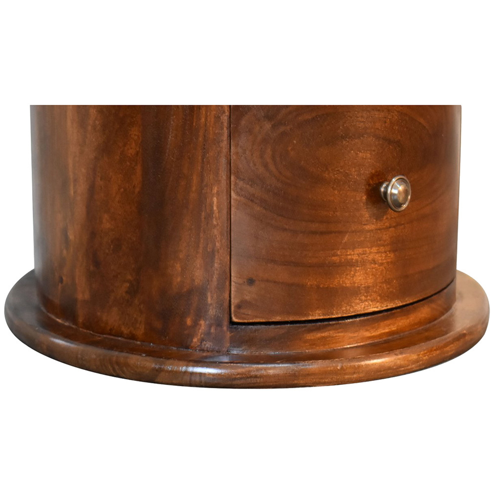 Feline Mango Wood Bedside Table