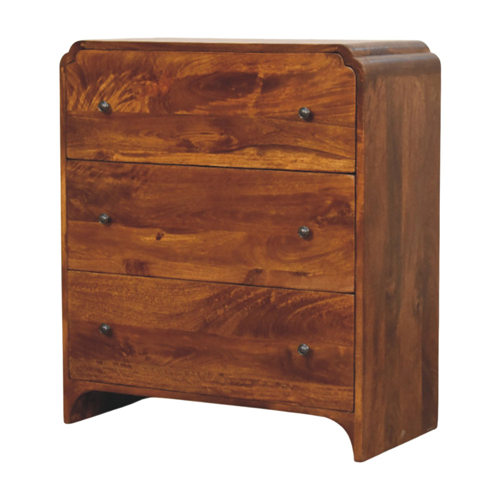 Knox Mango Wood 3 Drawer Chest