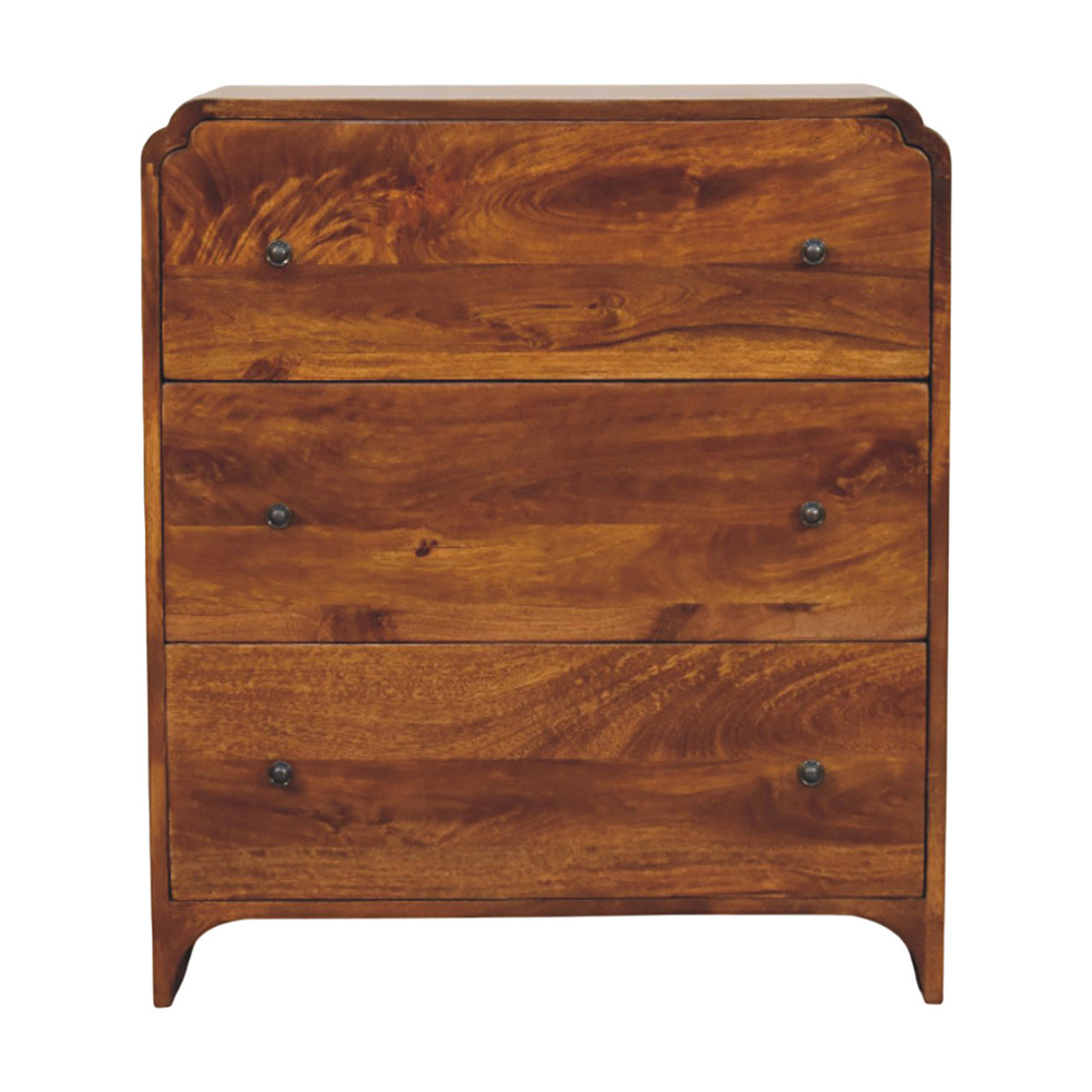 Knox Mango Wood 3 Drawer Chest