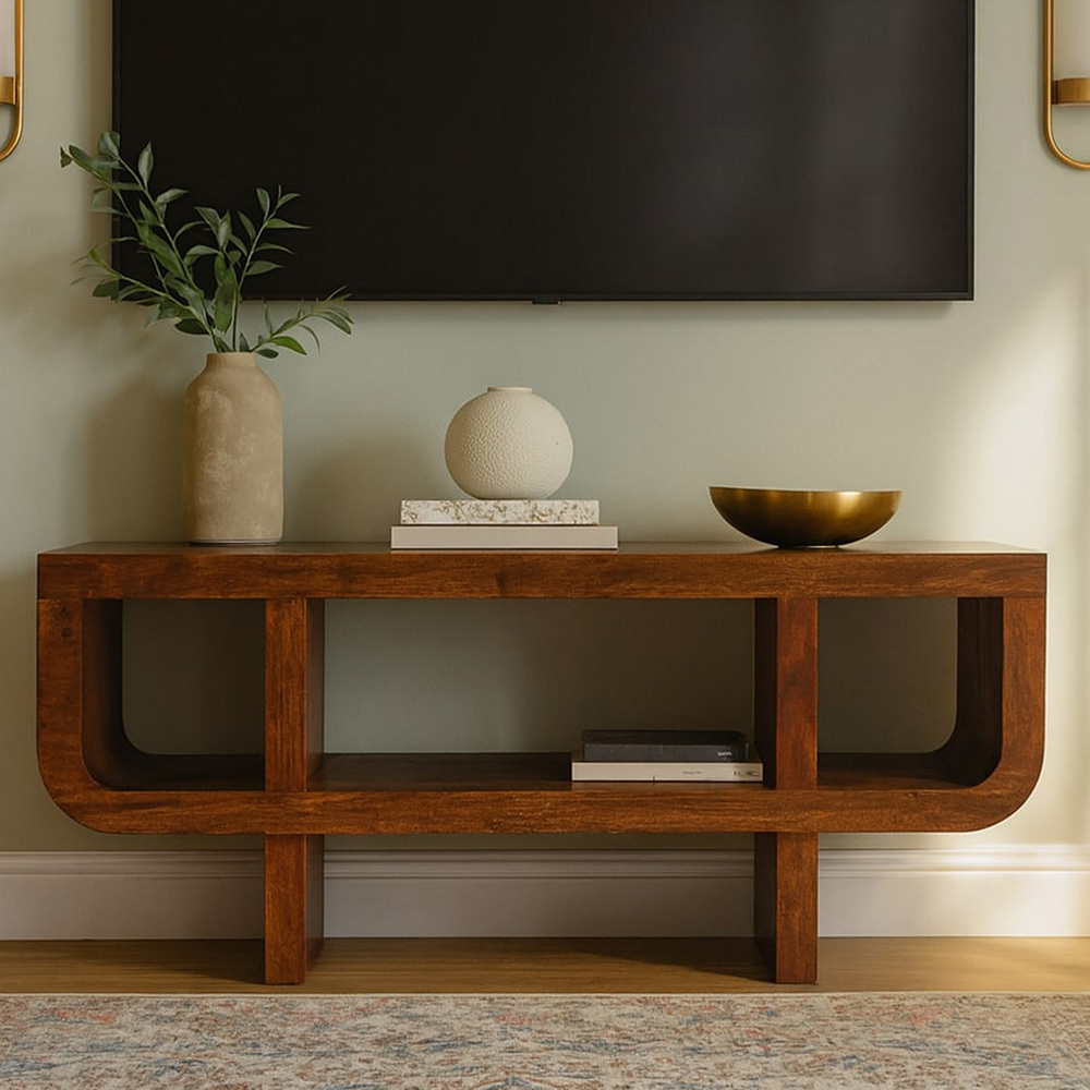 Amelia Mango Wood TV Unit