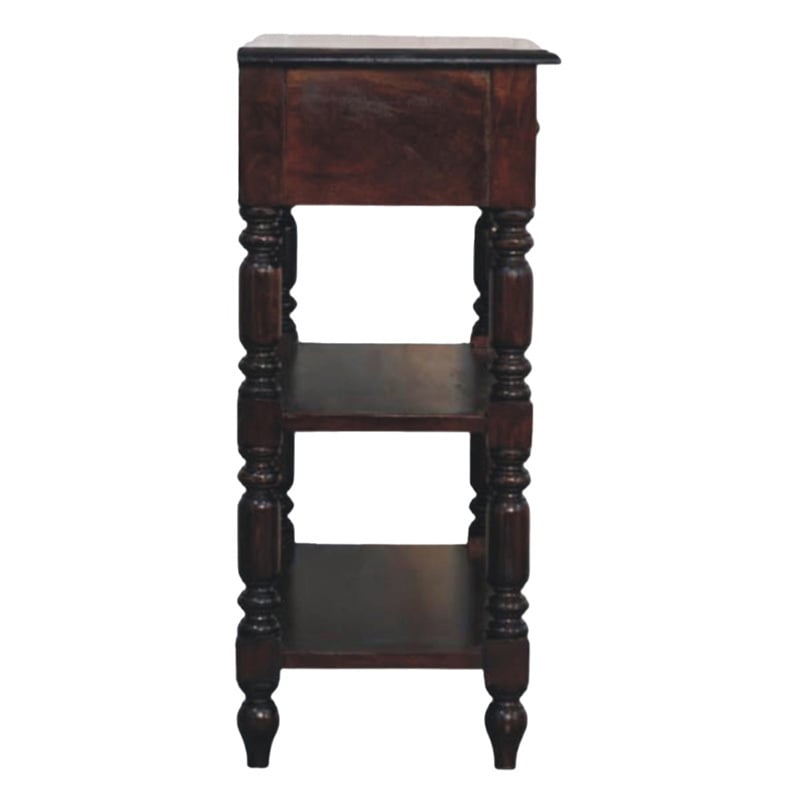 Sofia 2 Drawer Mango Wood Side Table