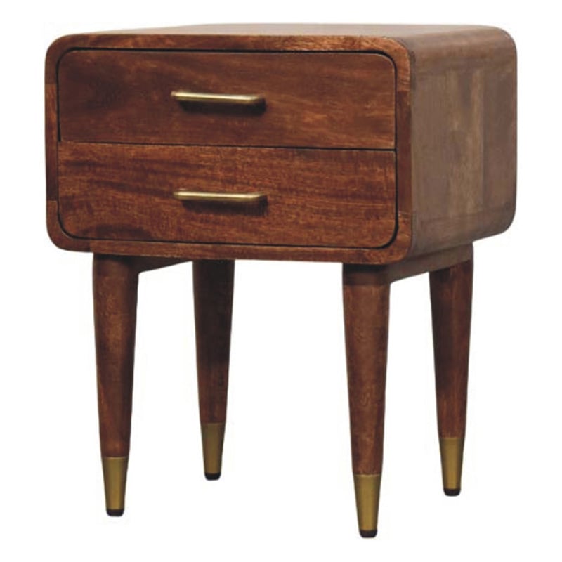 Valenza Mango Wood Bedside Table