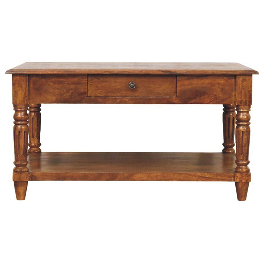 Polina Mango Wood Coffee Table