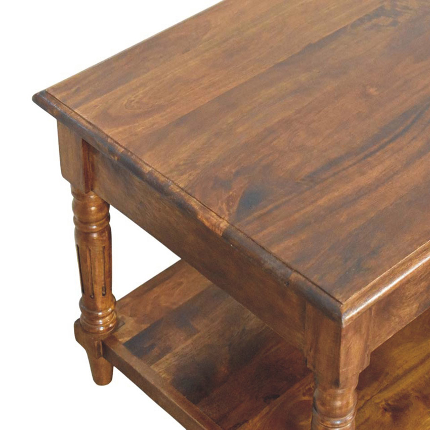 Polina Mango Wood Coffee Table