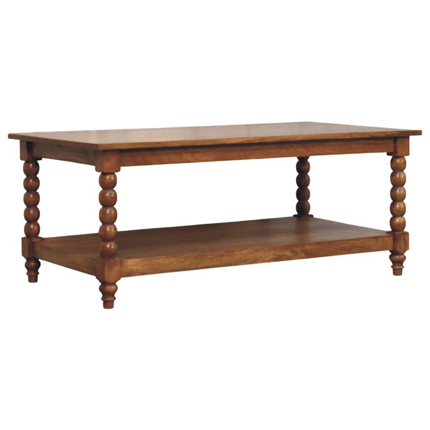 Nikolai Mango Wood Coffee Table