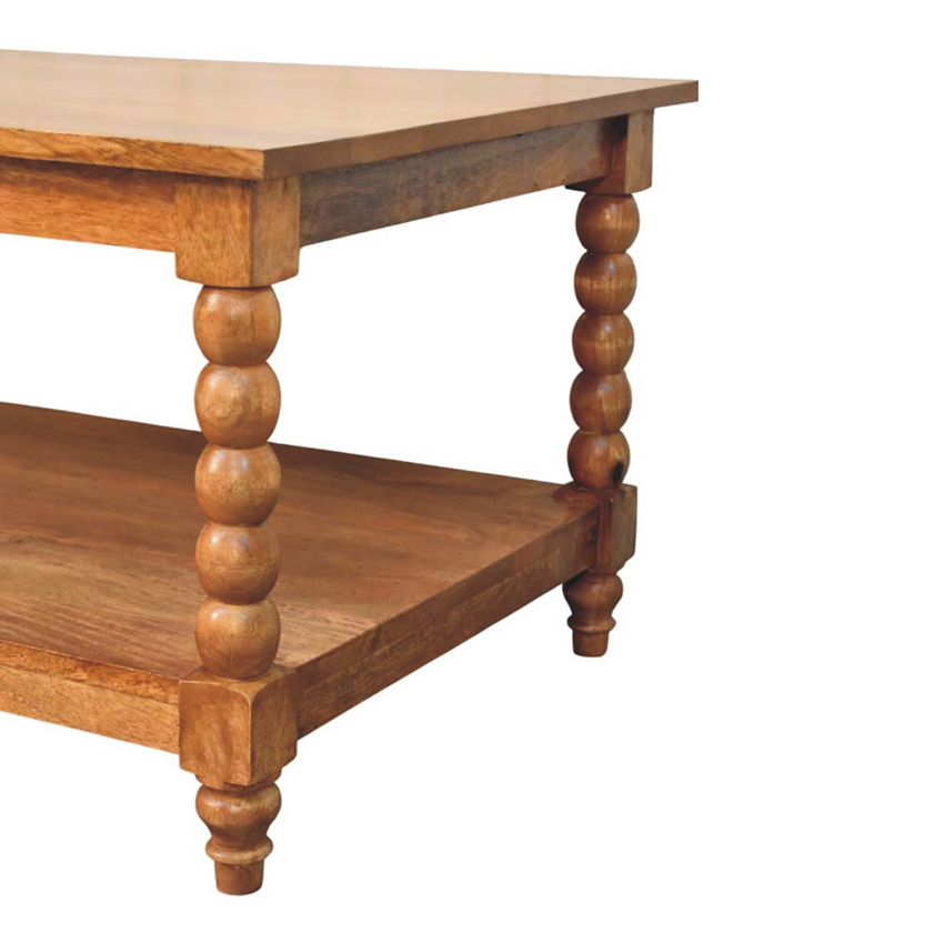 Nikolai Mango Wood Coffee Table