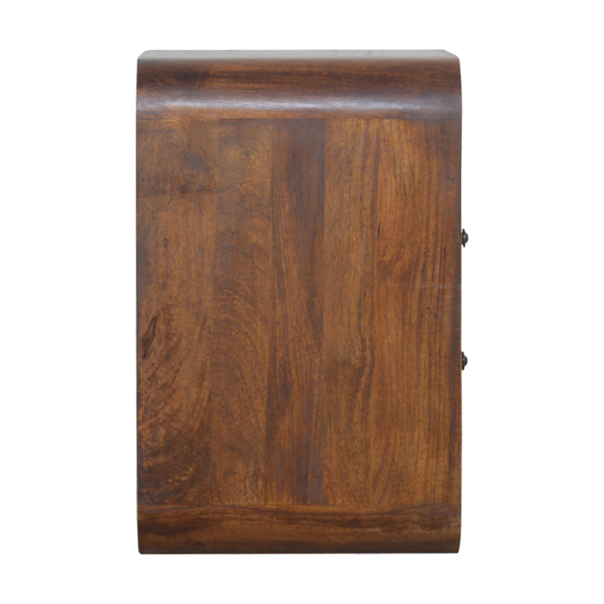Eva Mango Wood Bedside Table