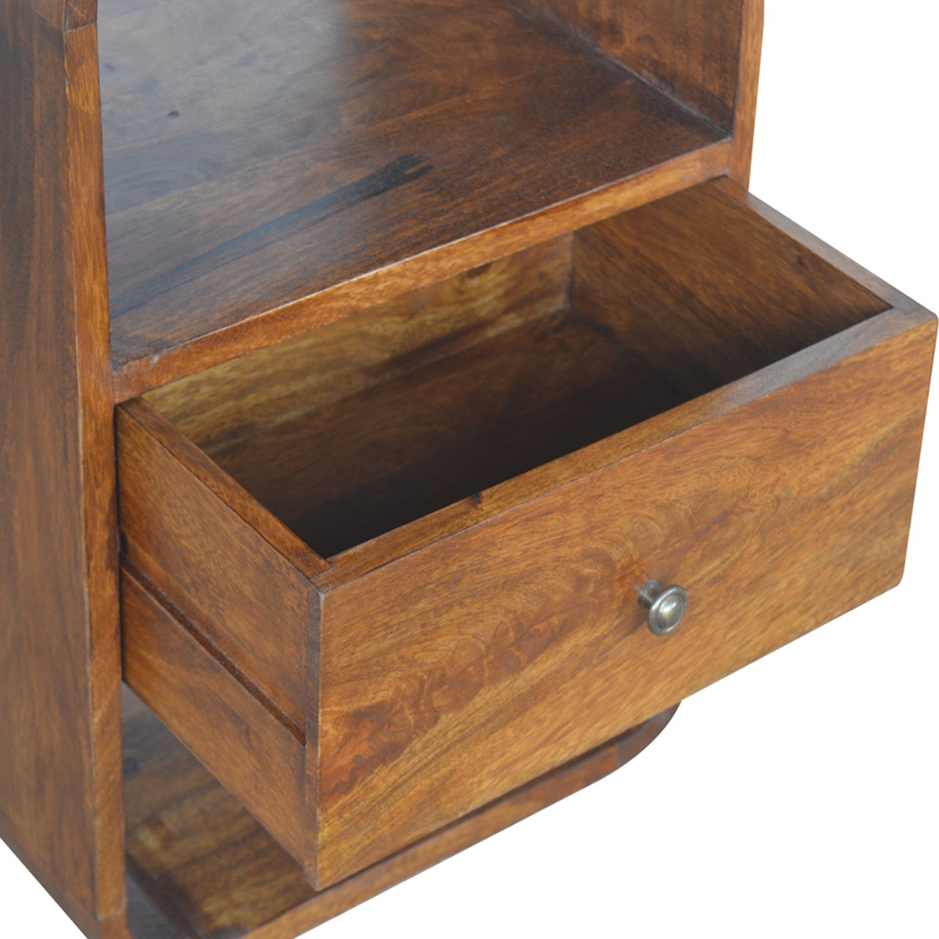 Eva Mango Wood Bedside Table