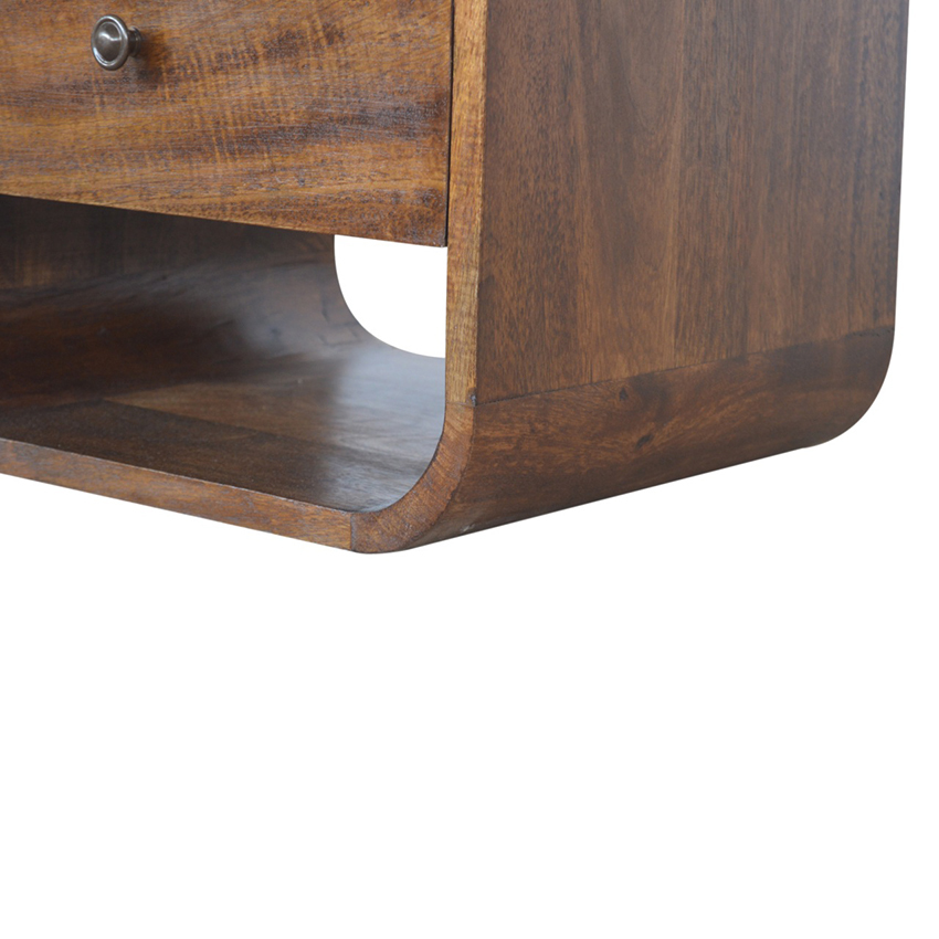 Eva Mango Wood Bedside Table