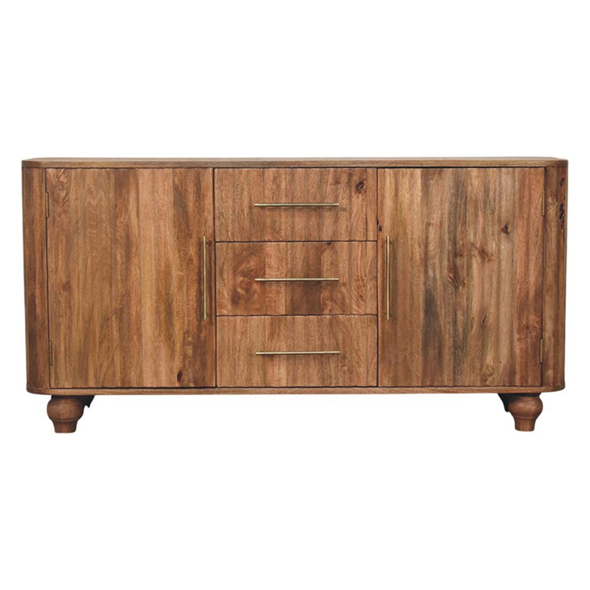 Grigory 23 Drawer 2 Door Mango Wood Sideboard