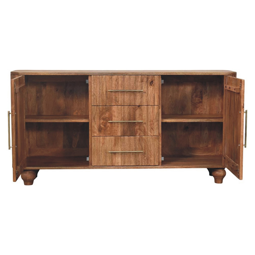 Grigory 23 Drawer 2 Door Mango Wood Sideboard