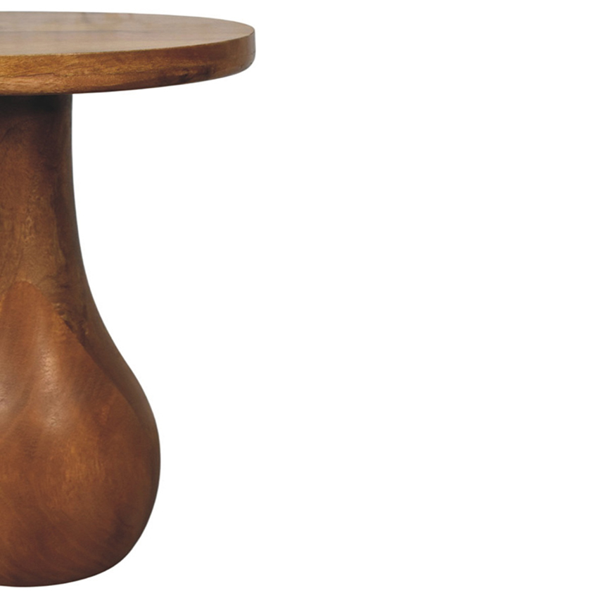 Kanoa Mango Wood Side Table