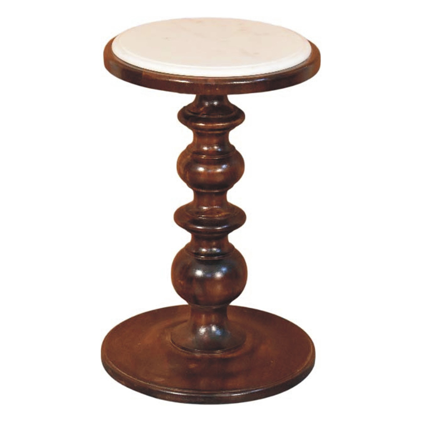 Adrick Mango Wood Side Table