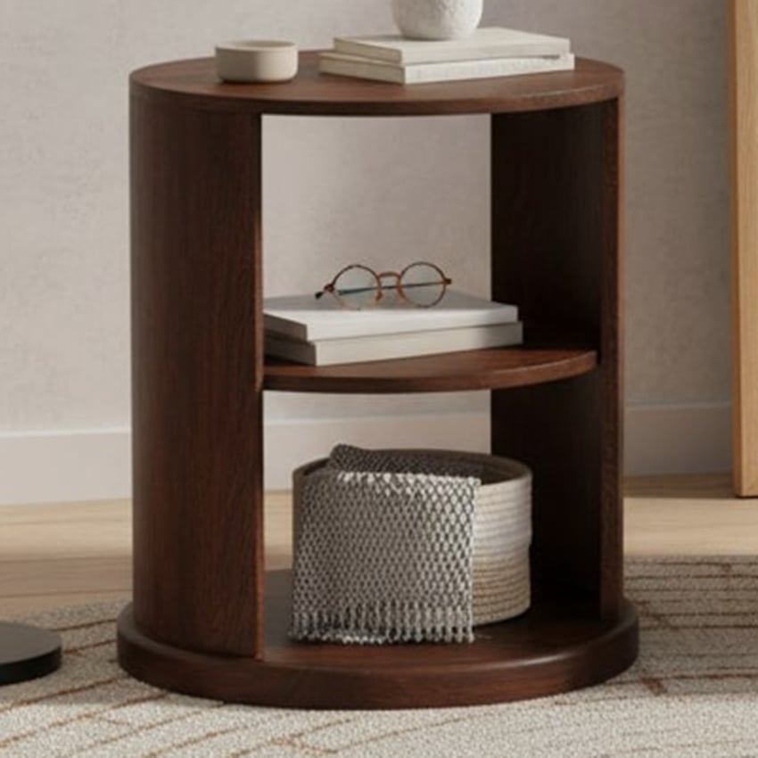 Luka Mango Wood Side Table