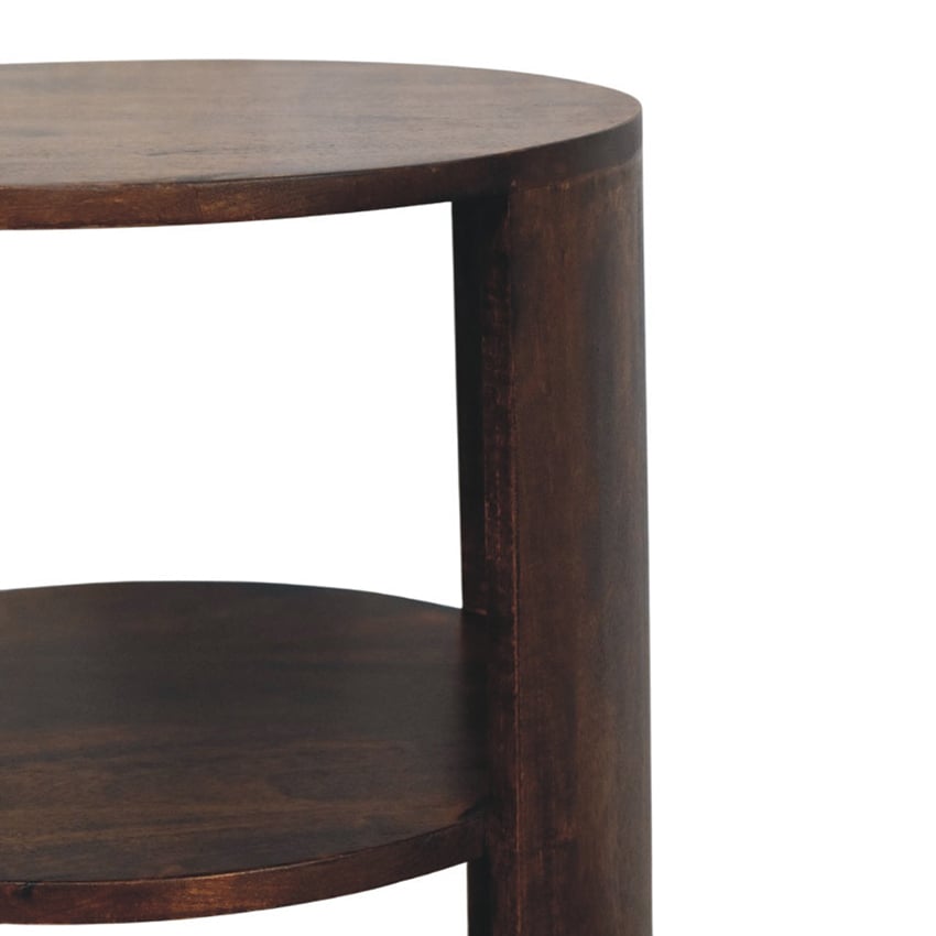 Luka Mango Wood Side Table