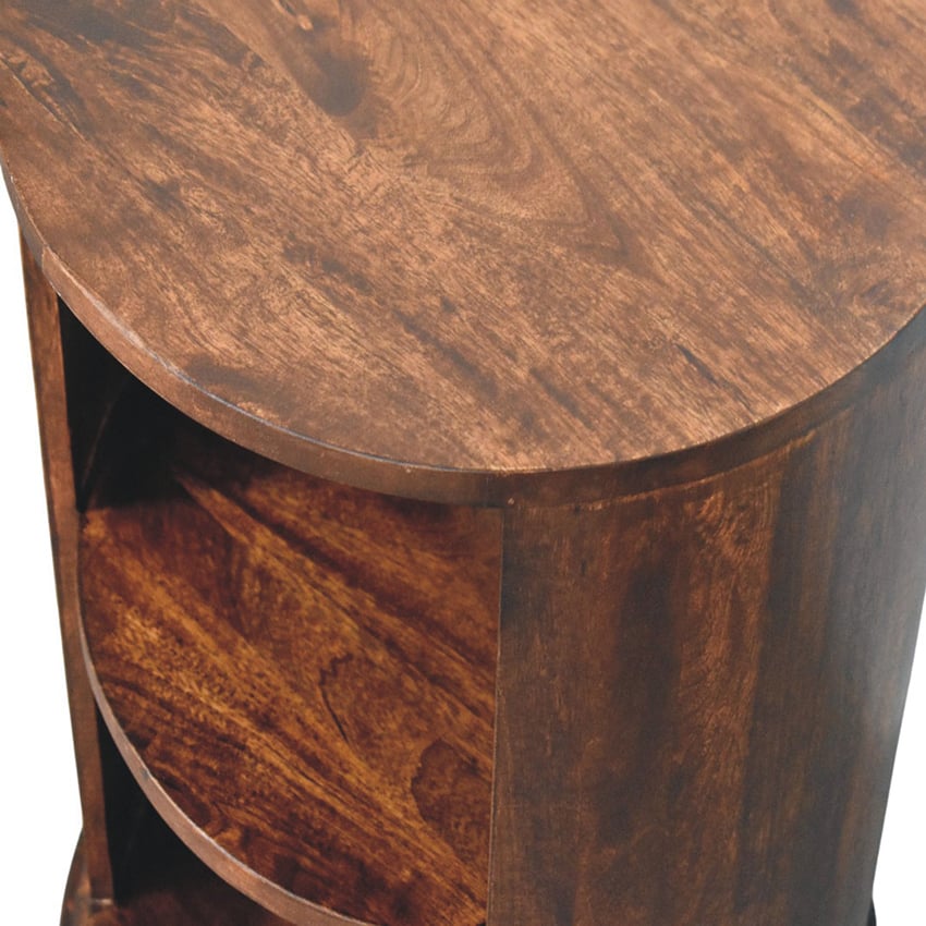 Luka Mango Wood Side Table