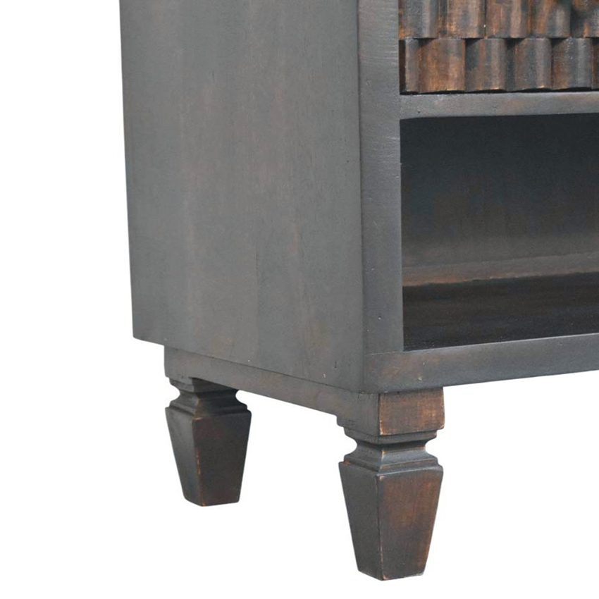 Dominik 2 Drawer Mango Wood Storage Bench