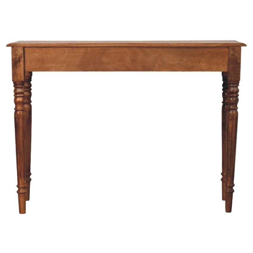 Makani 3 Drawer Mango Wood Console Table