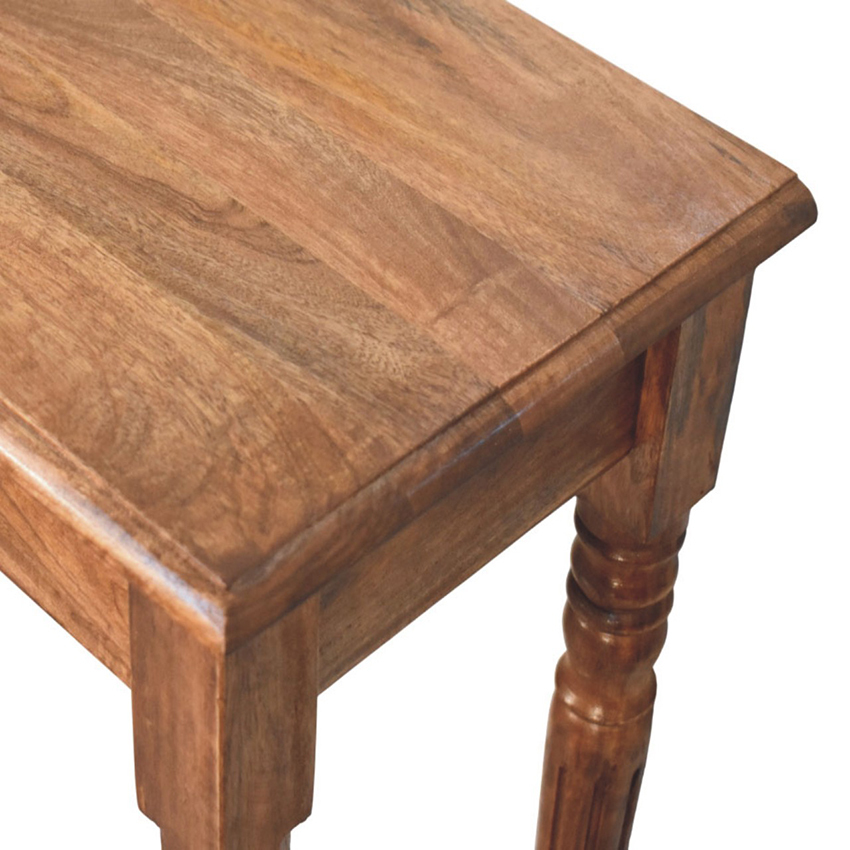 Makani 3 Drawer Mango Wood Console Table