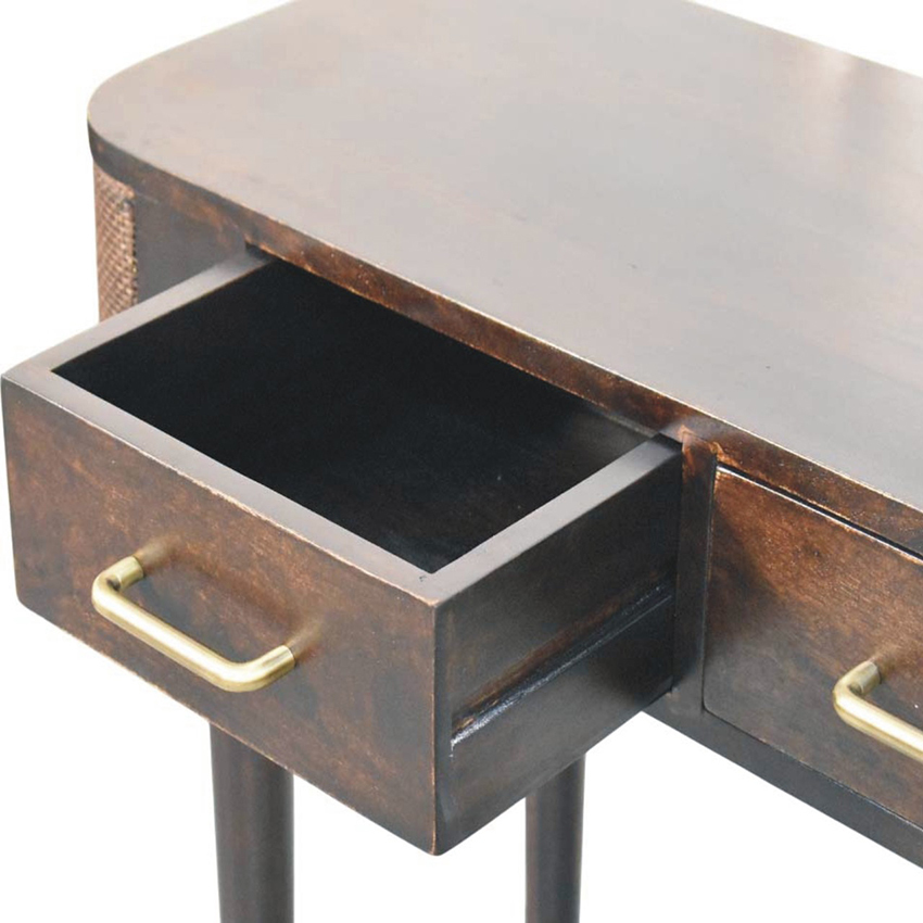 Boris Mango Wood Console Table