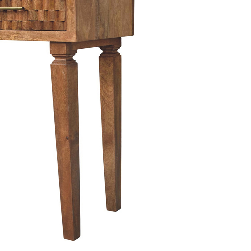 Dominik 2 Drawer Mango Wood Console Table
