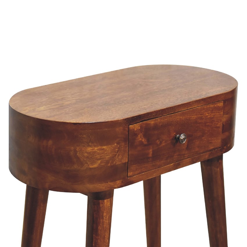 Eva 1 Drawer Mango Wood Console Table
