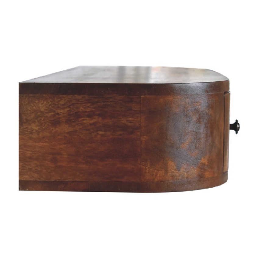 Natalya Mango Wood Wall-Mounted Console Table