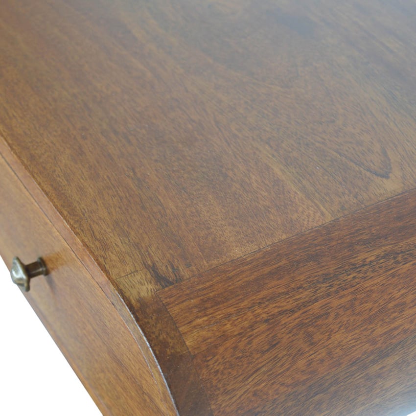Lowell Mango Wood Wall-Mounted Console Table