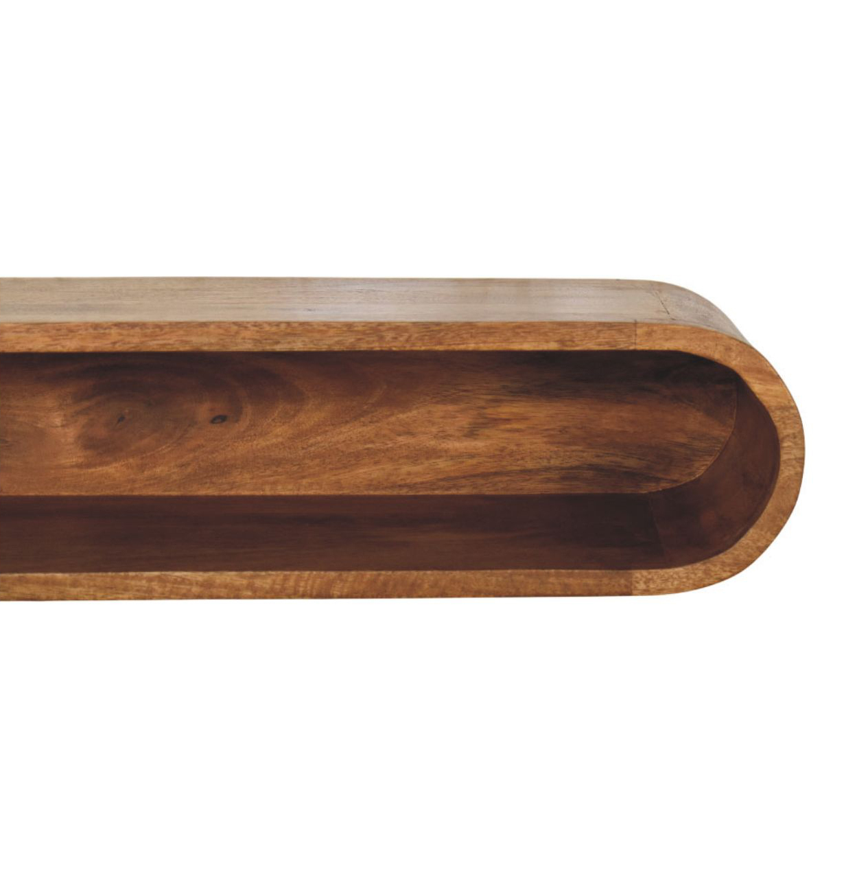 Eryk Mango Wood Wall-Mounted Console Table