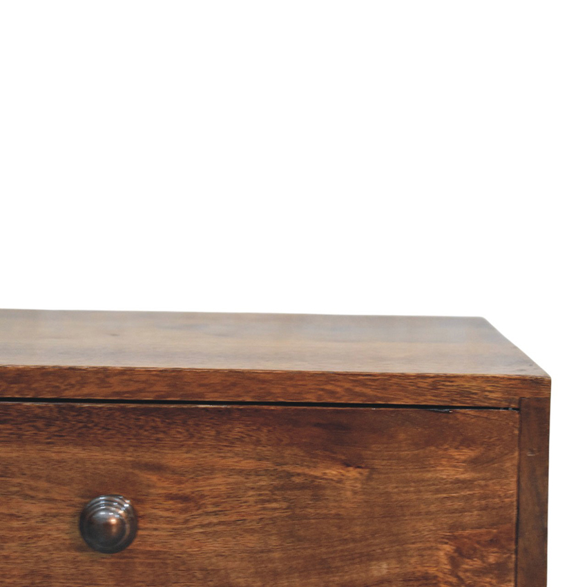 Klaudia Mango Wood Wall-Mounted Console Table