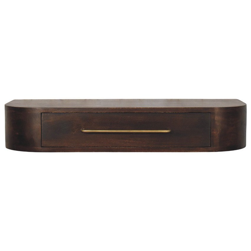 Eryk 1 Drawer Mango Wood Wall-Mounted Console Table