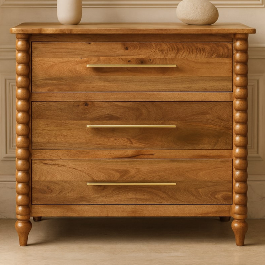 Nikolai 3 Drawer Chest