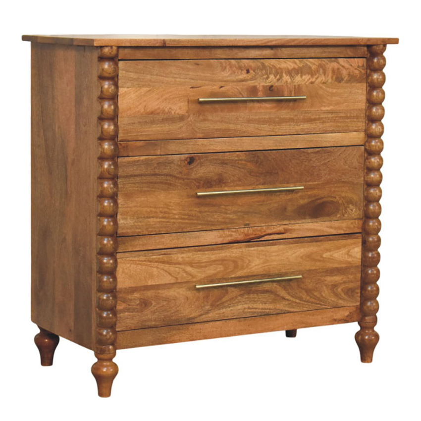 Nikolai 3 Drawer Chest
