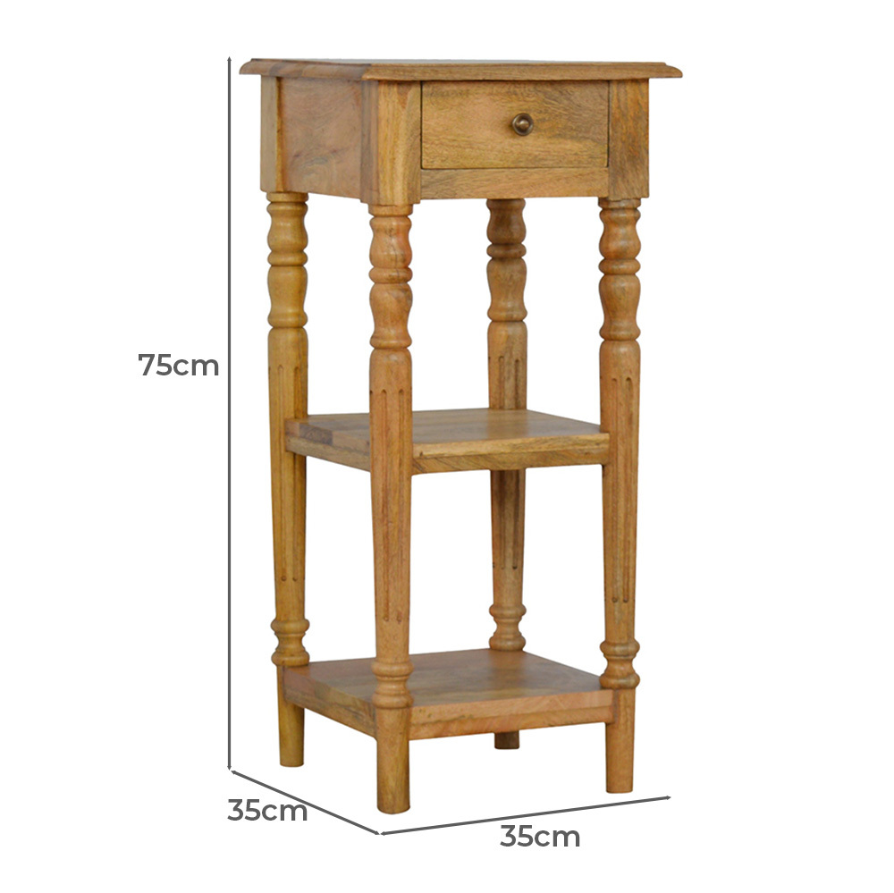 Alyona Mango Wood Side Table