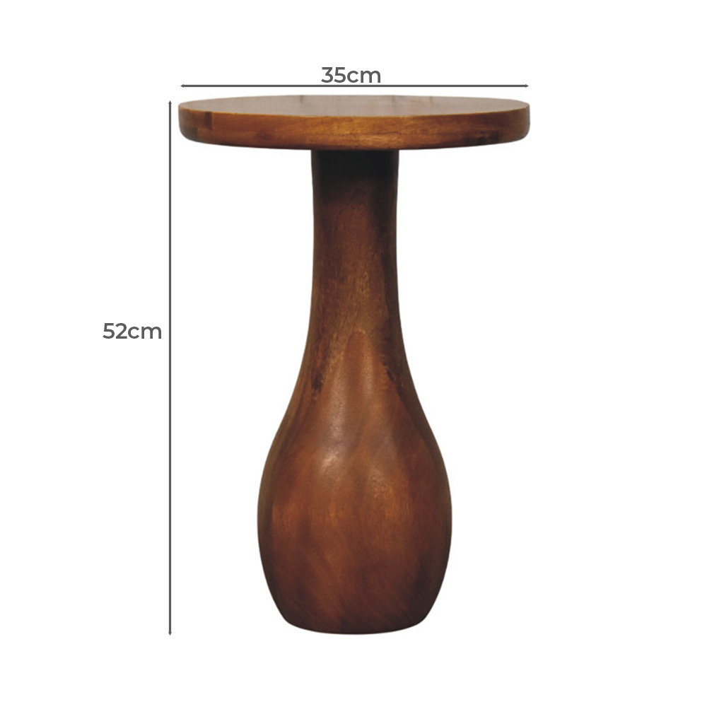 Kanoa Mango Wood Side Table