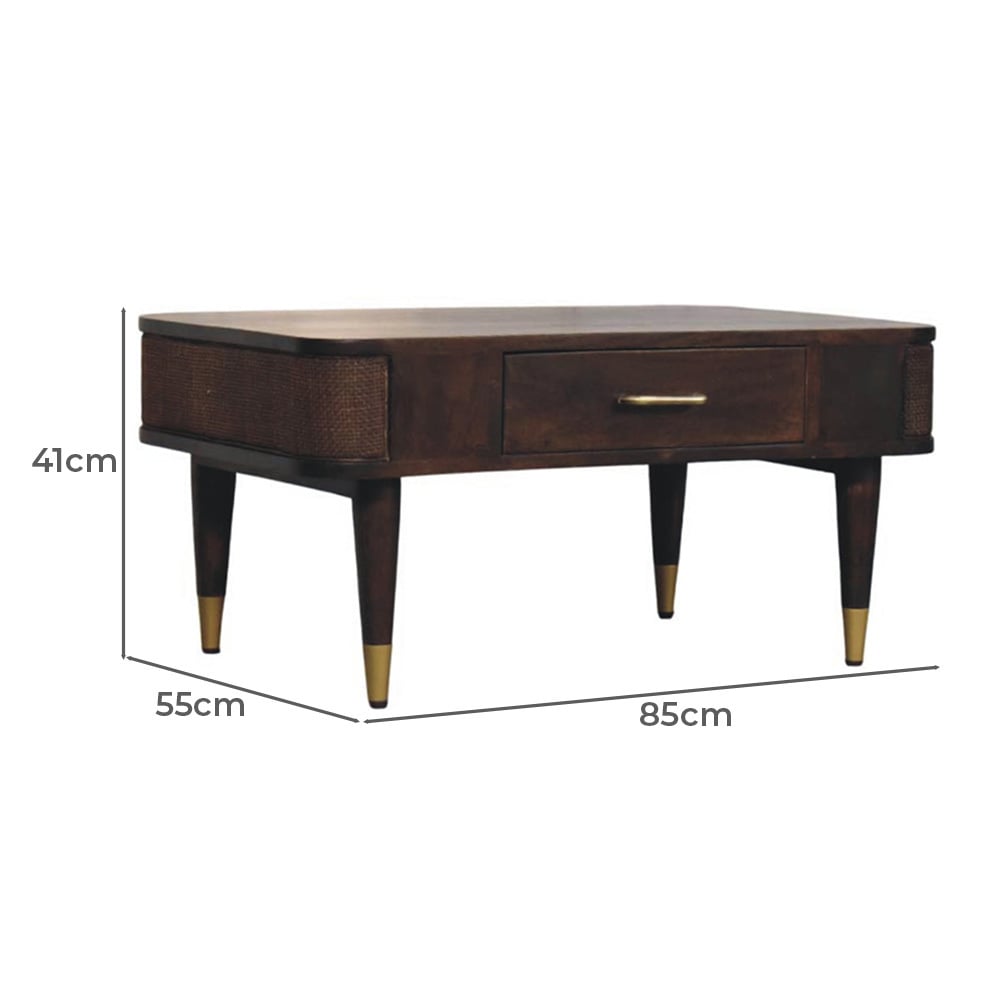 Boris Mangoo Wood CoffeeTable