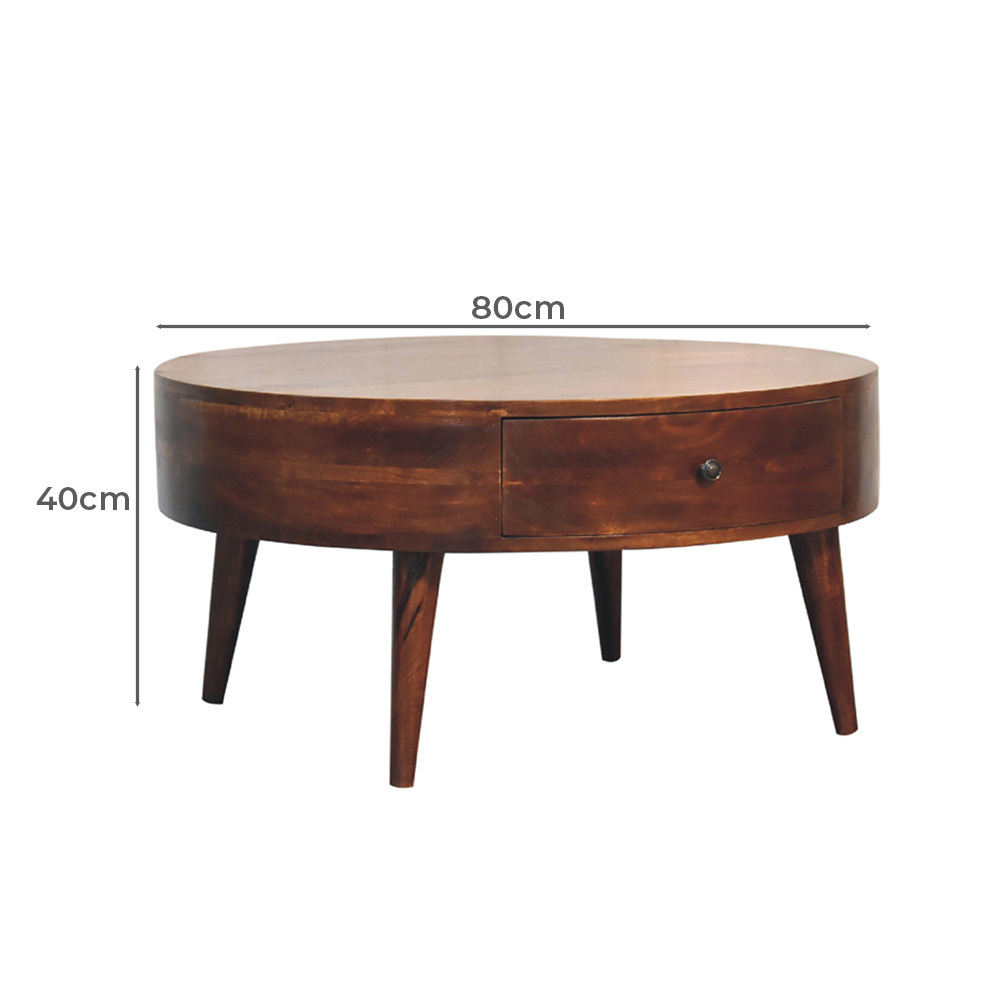 Mischa Mango Wood Coffee Table
