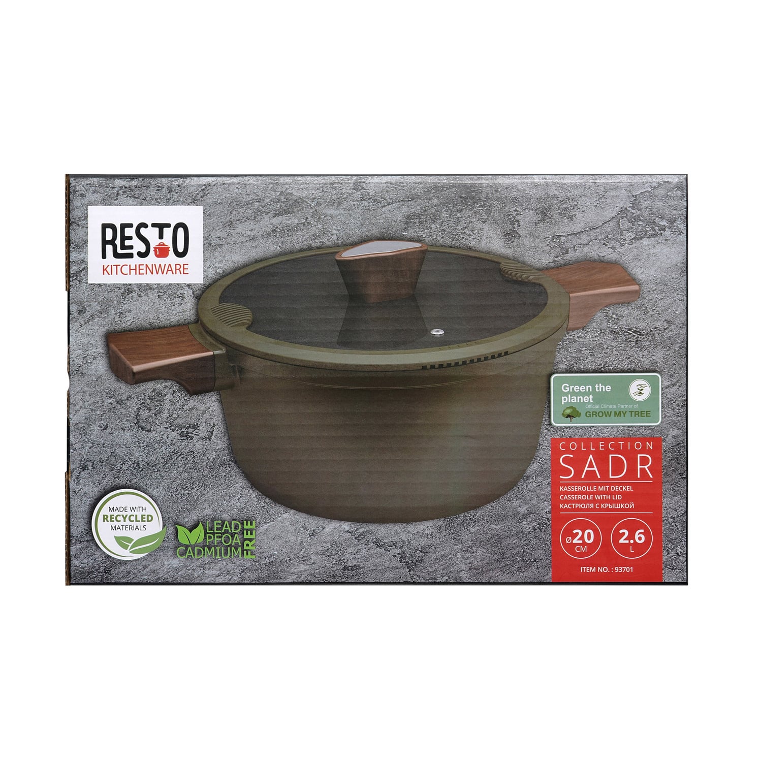 Resto Sadr Casserole with Lid